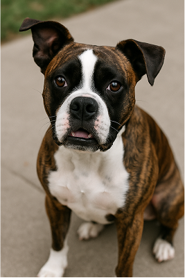Boston Terrier Boxer Mix